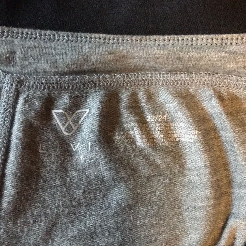 Plus athletic joggers